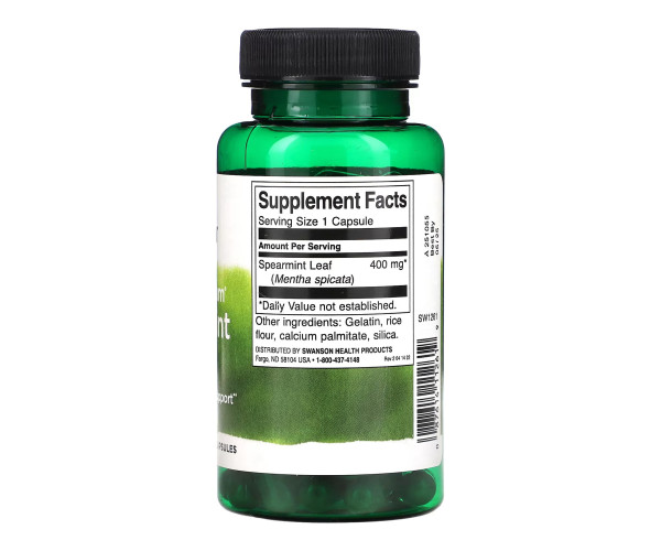 Full Spectrum Spearmint Leaf 400mg - 60 caps