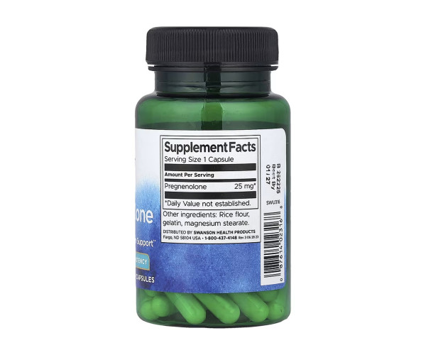 Pregnenolone High Potency 25 mg - 60 caps