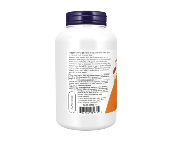 Psyllium Husk 700mg - 360 vcaps
