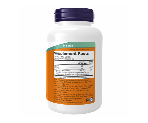 Magnesium Citrate 134mg - 180 sgels