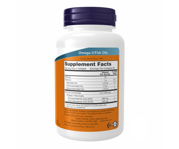 Omega-3 Mini Gels 500 mg - 180 sgels