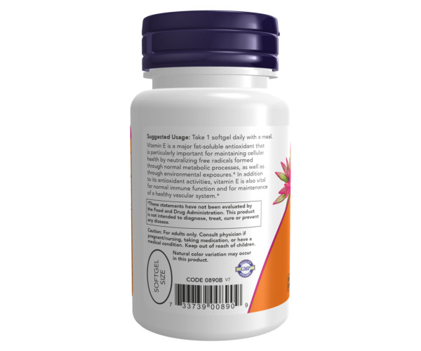 E-400 Mixed Tocopherols - 100 sgels