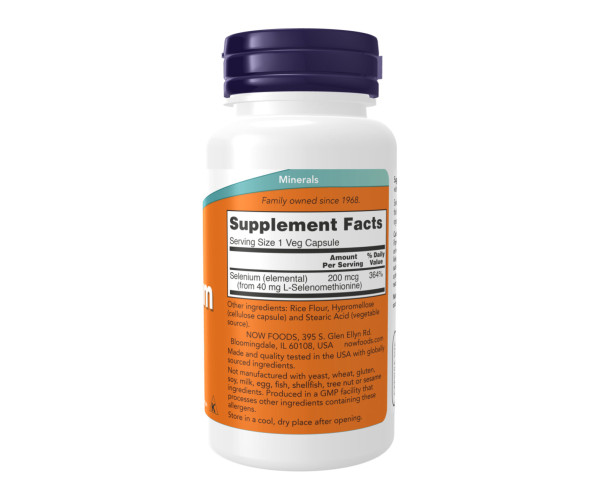 Selenium 200mcg - 180 Vcaps