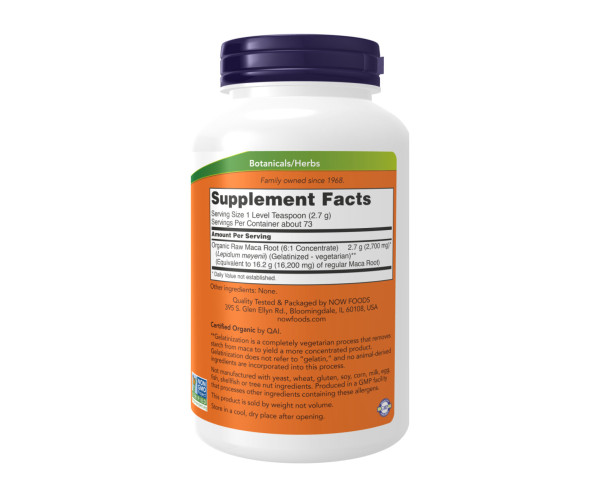 Maca Pure Powder 6:1 Concentrate - 198g