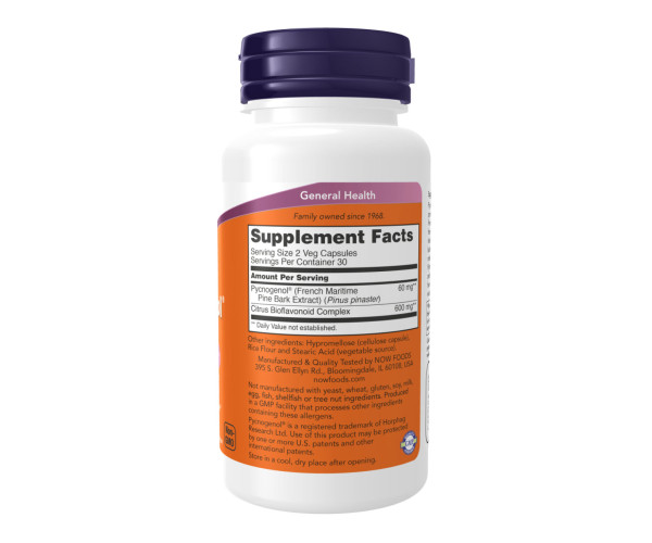 Pycnogenol 30mg - 60 vcaps