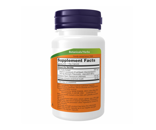 Silymarin Milk Thistle 300mg - 100 vcaps