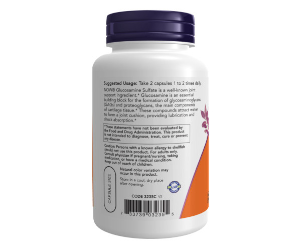Glucosamine Sulfate 750mg - 120 veg caps