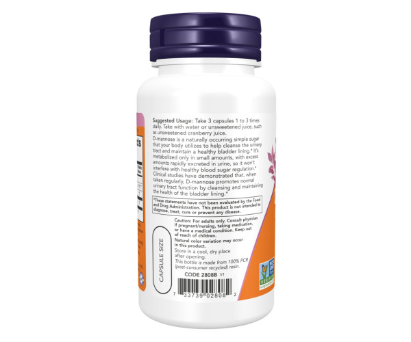 D-Mannose 500mg - 240 vcaps