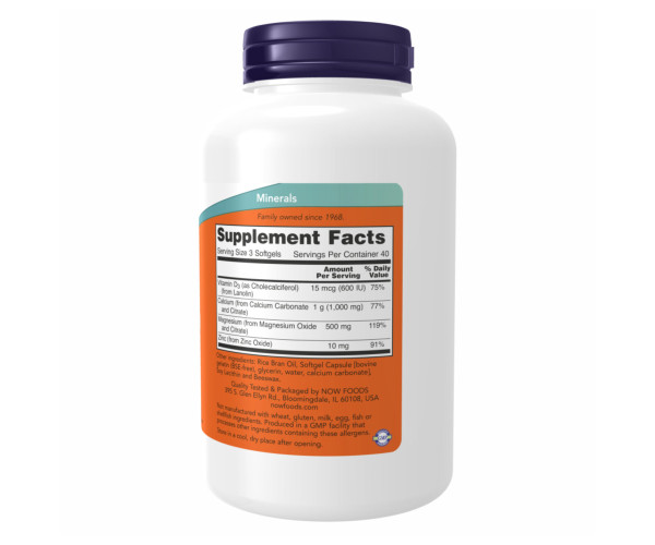 Calcium-Magnesium+D - 240 sgels