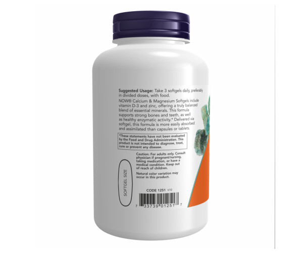 Calcium-Magnesium+D - 240 sgels