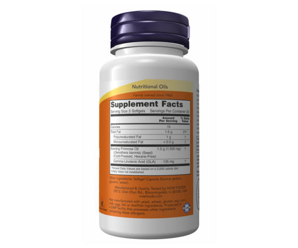 Evening Primrose 500mg - 250 sgels