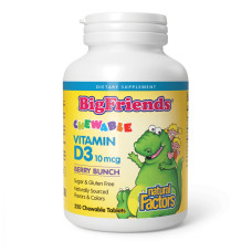 Vitamin D3 10 mcg (400 IU) - 250 tabs Berry Bunch
