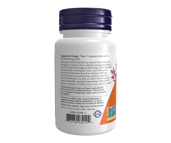 COQ10 100mg - 30 vcaps