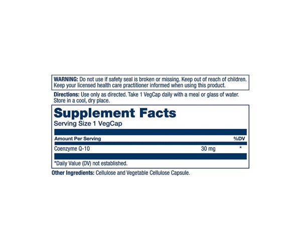 Pure CoQ10 30mg - 60 vcaps