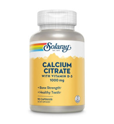 Calcium w/ D3 Citrate 1000mg - 90 caps