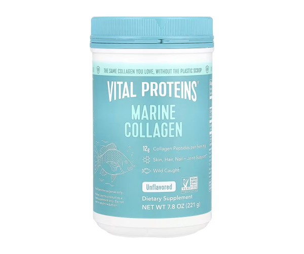 Marine Collagen - 221g Unflavored (Повреждена банка)