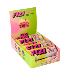 FIZI Protein Bar Box - 10x45g Cookie Dough + Chery