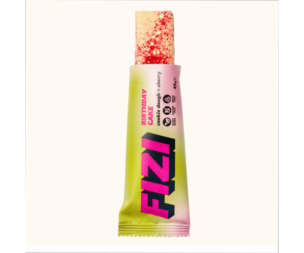 FIZI Protein Bar Box - 10x45g Cookie Dough + Chery