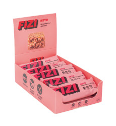 KETO Protein Bar - 10x45g Strawberry + Almond