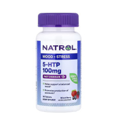 5-HTP 100mg Fast Dissolve - 30 tabs (jar damaged)