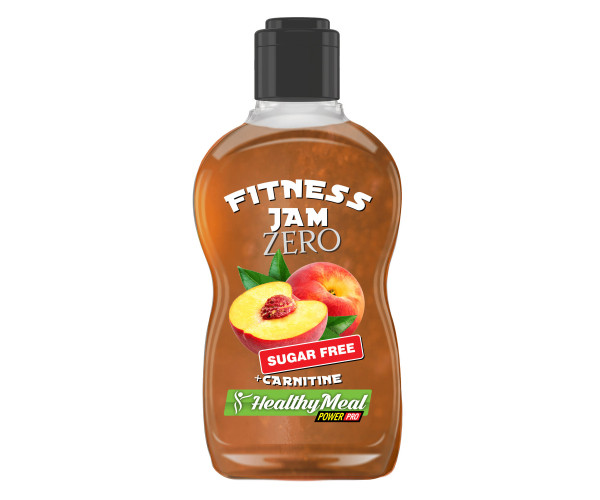 Fitnes Jam Sugar Free + L Carnitine - 200g Peach