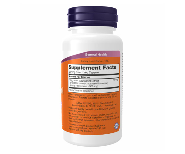 Resveratrol 350mg - 60 vcaps