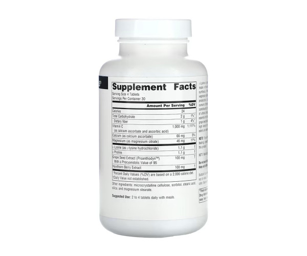 Proline & Lysine 550 mg - 120 tabs