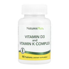 Vit D3 K2 2500 IU/120 mcg - 90 tabs