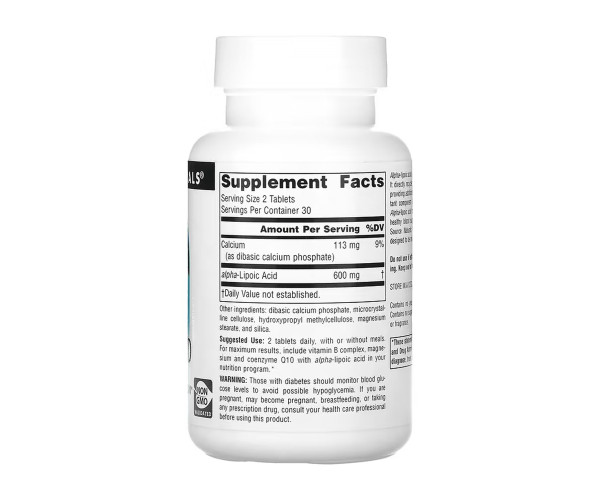 Alpha Lipoic Acid 300mg - 60 tabs