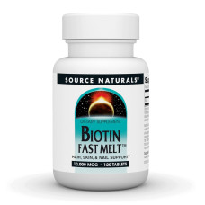 Biotin Fast Melt 10000 mcg - 120 tabs