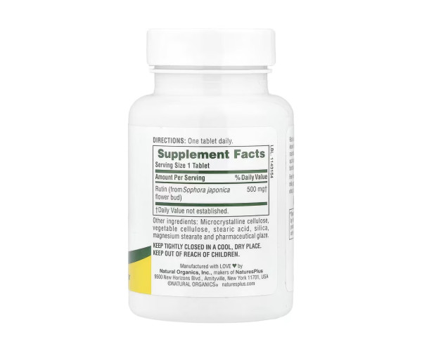 Rutin 500mg - 60 tabs