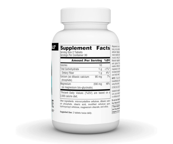 Magnesium Bis-Glycinate - 60 tabs