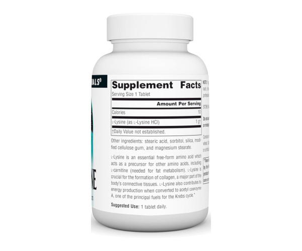 L-Lysine 1000mg - 50 tabs
