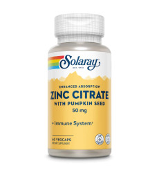Zinc Citrate 50mg - 60 vcaps