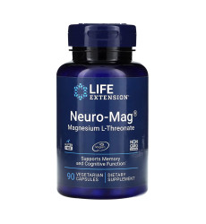 Neuro-Mag® Magnesium L-Threonate - 90 vcaps (Повреждена банка)