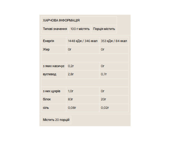 Clear Whey Protein - 244g Peach Tea (До 04.26)