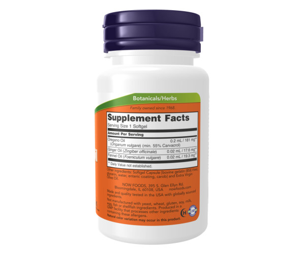 Oregano Oil Enteric - 90 sgels (Пошкоджена банка)