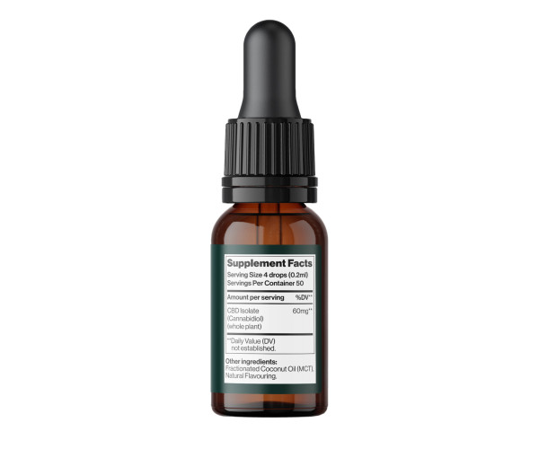 CBD Oil Isolate 3000 mg Strawberry - 10 ml