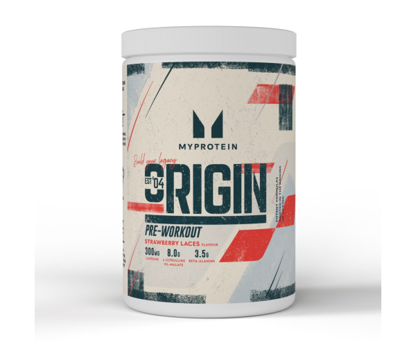 Origin Pre-Workout - 600g Strawberry Laces