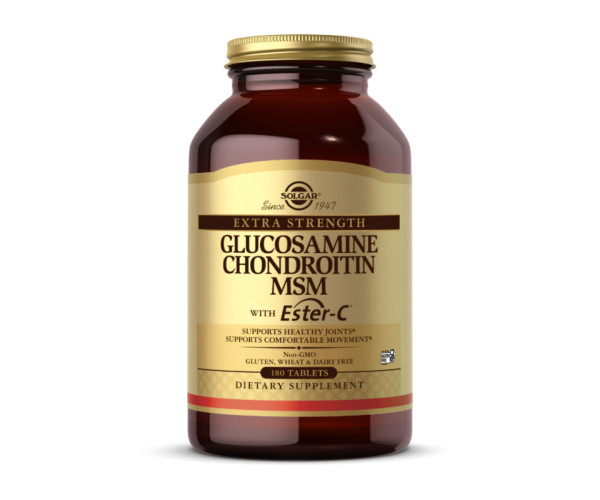 Extra Strength Glucosamine Chondroitin MSM with Ester-C® - 180 tabs