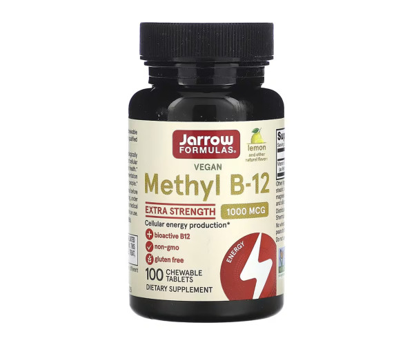 Methyl B12 Methylcobalamin 1000 mcg - 100 tabs