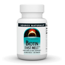 Biotin Fast Melt 10000 mcg - 60 tabs