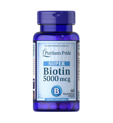 Biotin 5000 mcg - 60 softgels
