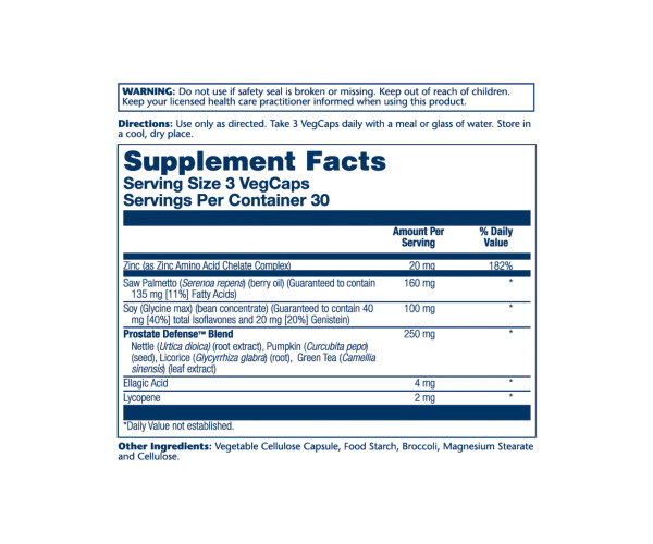 Prostate Defense - 90 vcaps