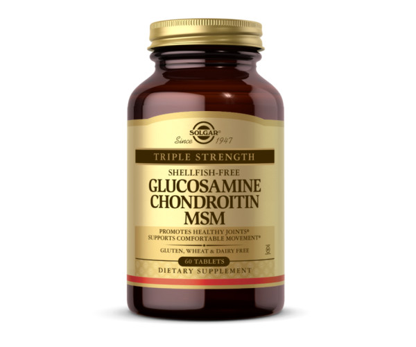 Triple Strength Glucosamine Chondroitin MSM - 60 tabs