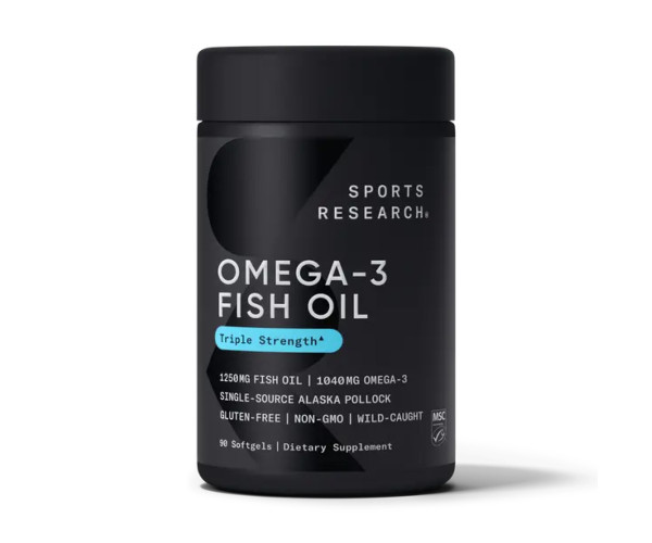Omega-3 Fish Oil Alaska Pollock 1250mg - 90 softgels