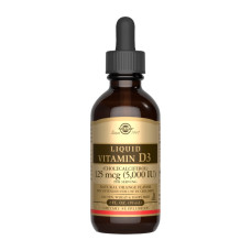 Liquid Vitamin D3 (Cholecalciferol) 125 mcg (5,000 IU) - 59ml Natural Orange