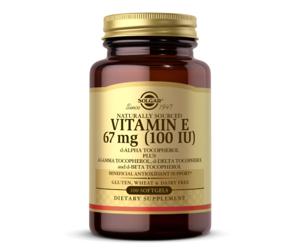 Vitamin E 67mg (100 IU) Mixed - 100 softgels