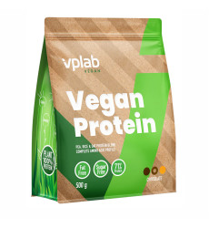 Vegan Protein - 500g Chocolate (Пошкоджена упаковка)