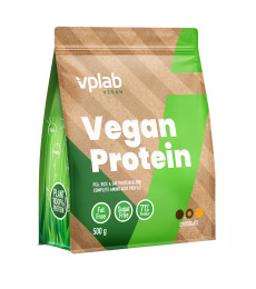 Vegan Protein - 500g Chocolate (Пошкоджена упаковка)